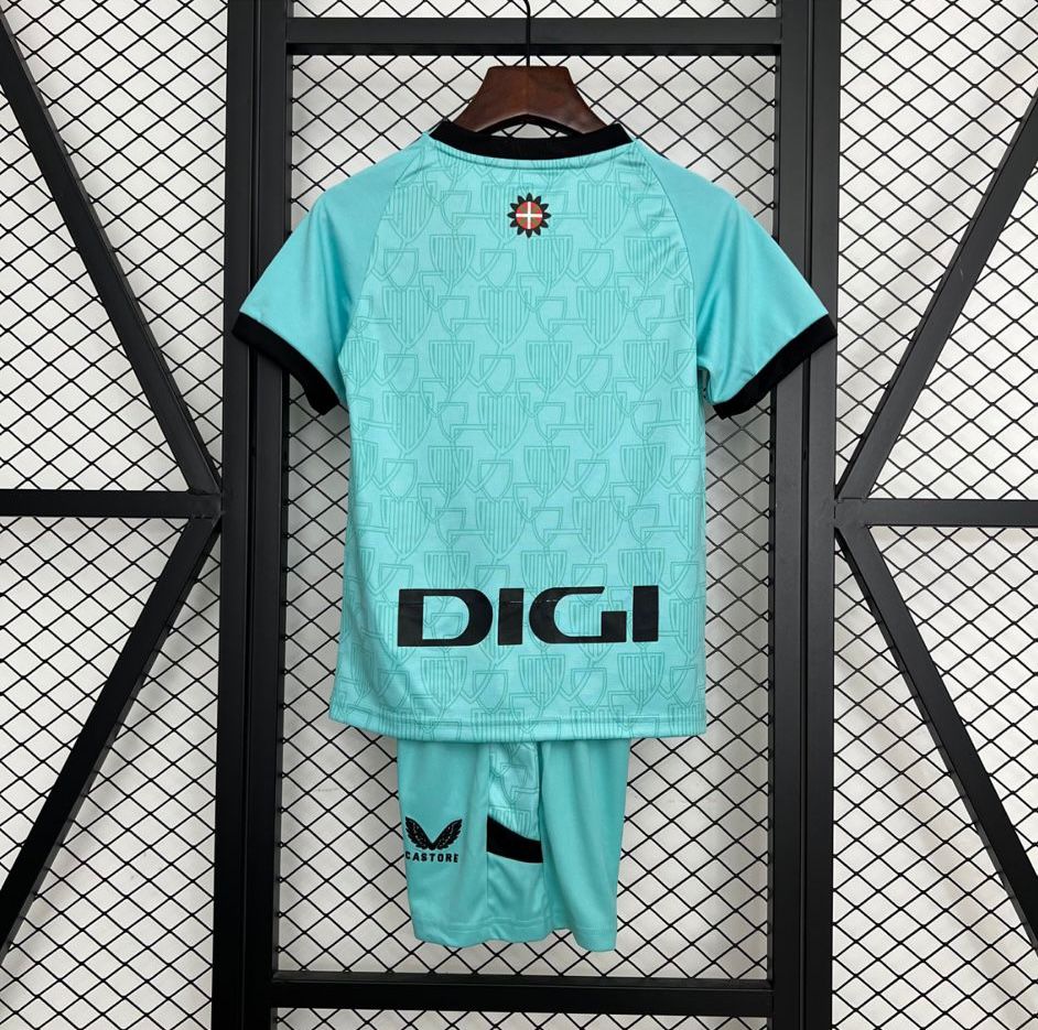 Camiseta y pantalon Alternativa Athletic club Bilbao 25/26 para niños