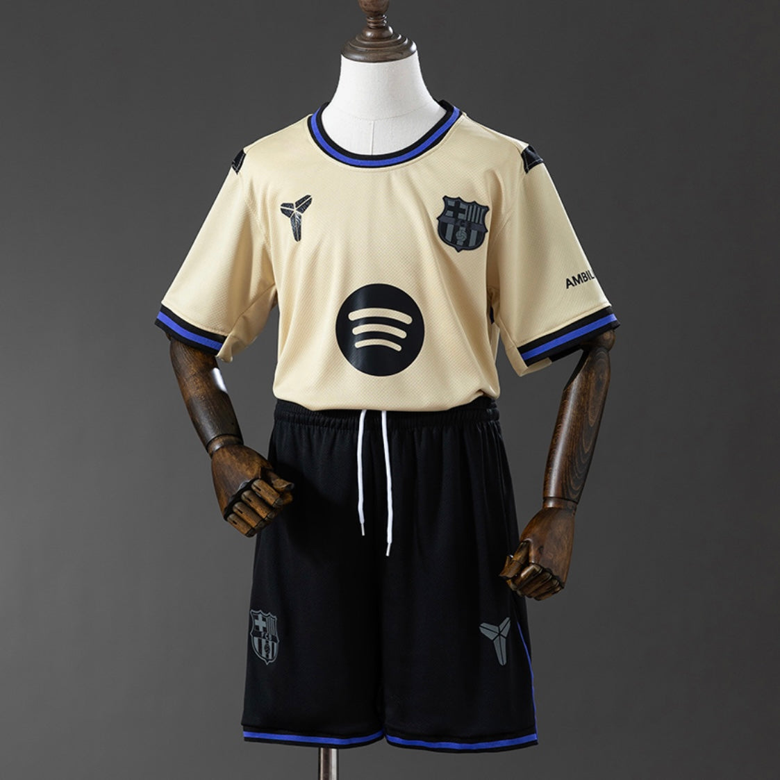 Equipación FC Barcelona visitante 25/26 Niños