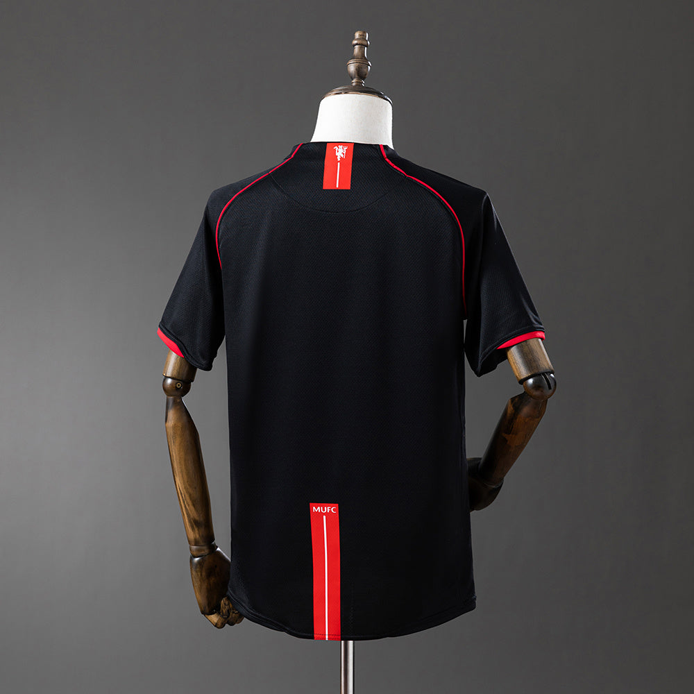 Camiseta Manchester United Retro Black 07/08
