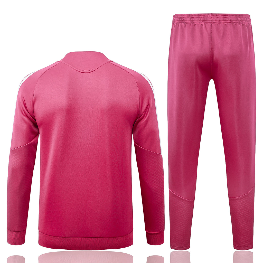 Chándal Real Madrid 26/27 Rosa Cremallera Completa