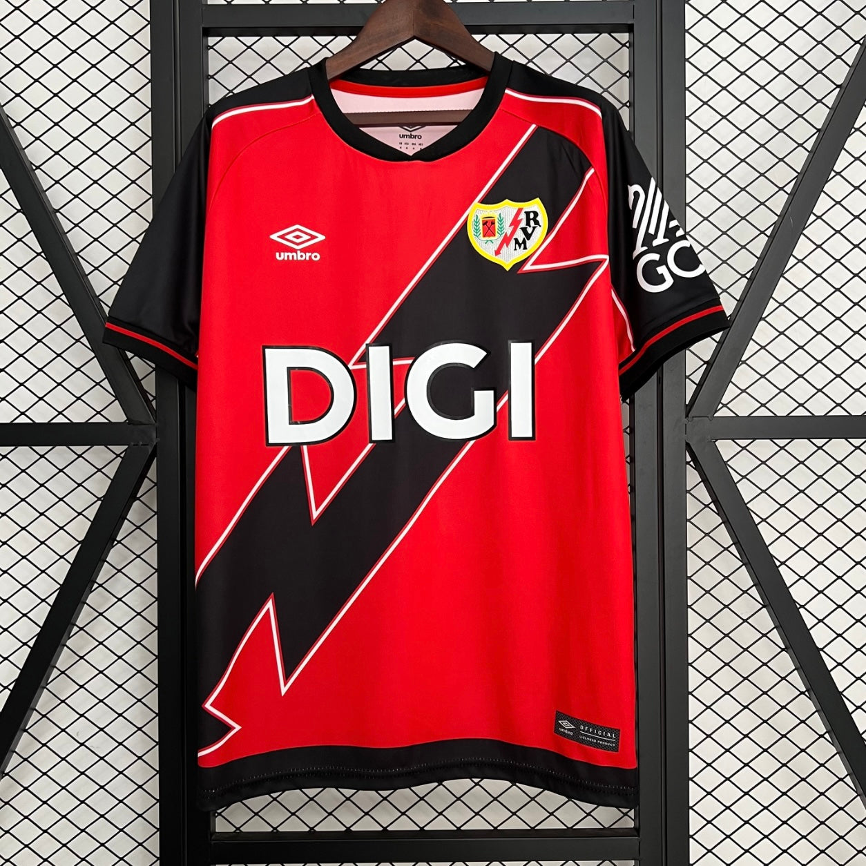 Camiseta Visitante Rayo Vallecano 25/26