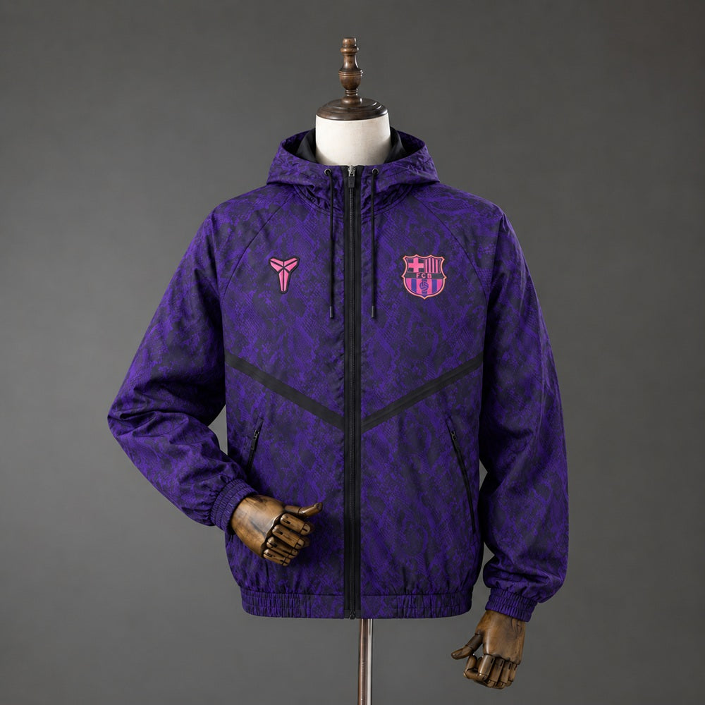 Cortavientos FC Barcelona x Kobe Morado