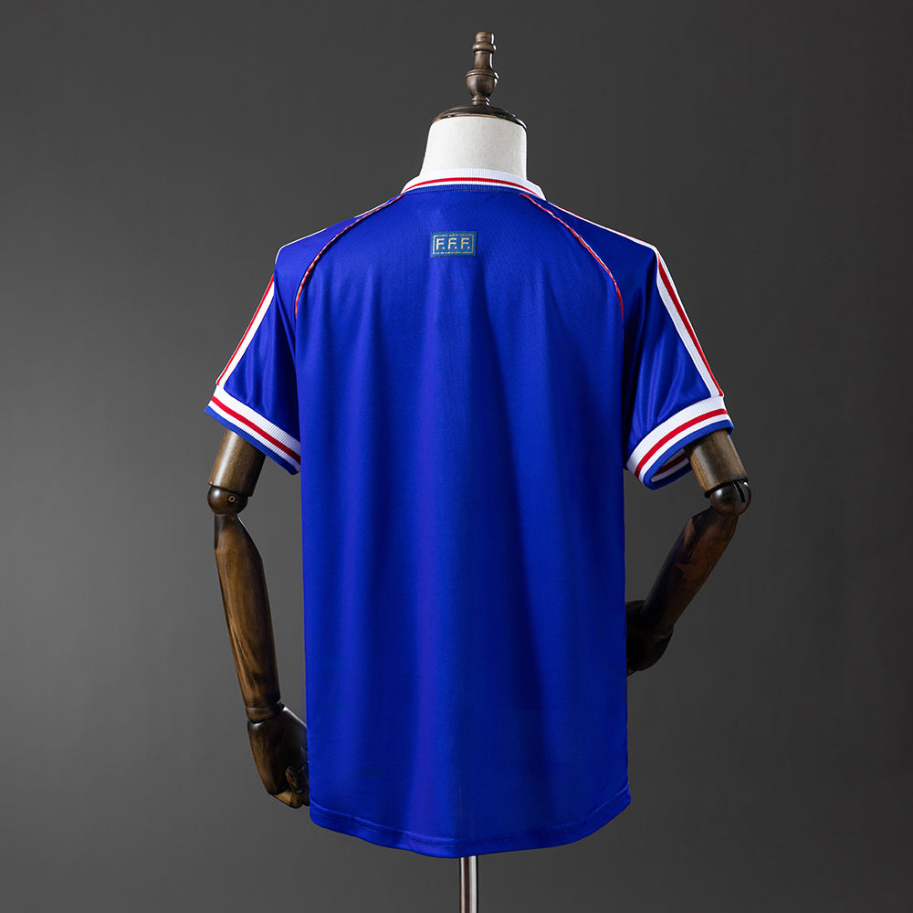 Camiseta Francia Retro Local 1998 Final Mundial