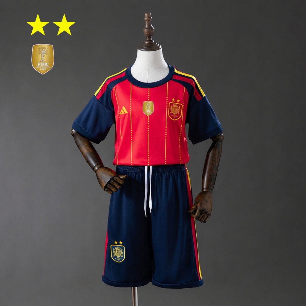 Equipación España Local 26/27 Niños