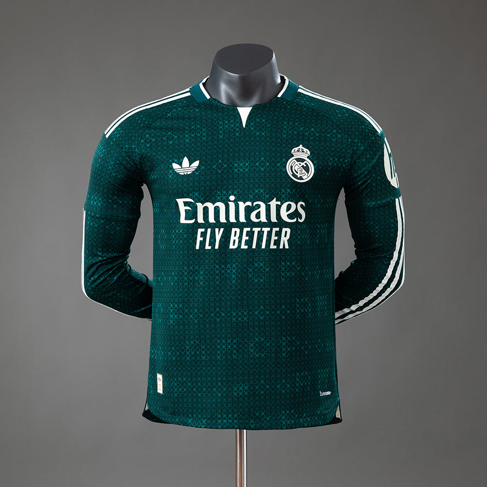 Camiseta Real Madrid Visitante 26/27 Player Version Manga Larga