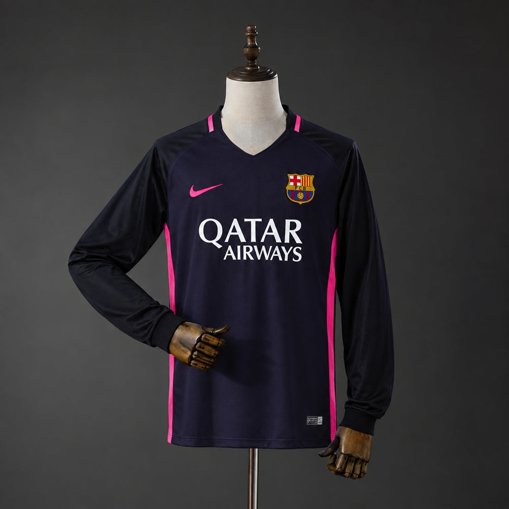 Camiseta FC Barcelona Retro Visitante 16/17 Manga Larga