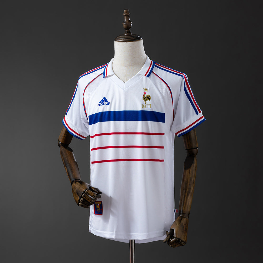 Camiseta Francia Retro Visitante 1998