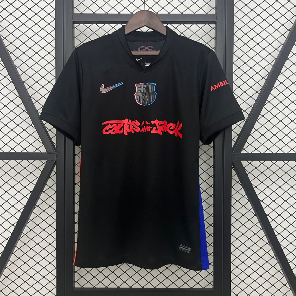 Camiseta Visitante FC Barcelona x Travis Scott 24/25