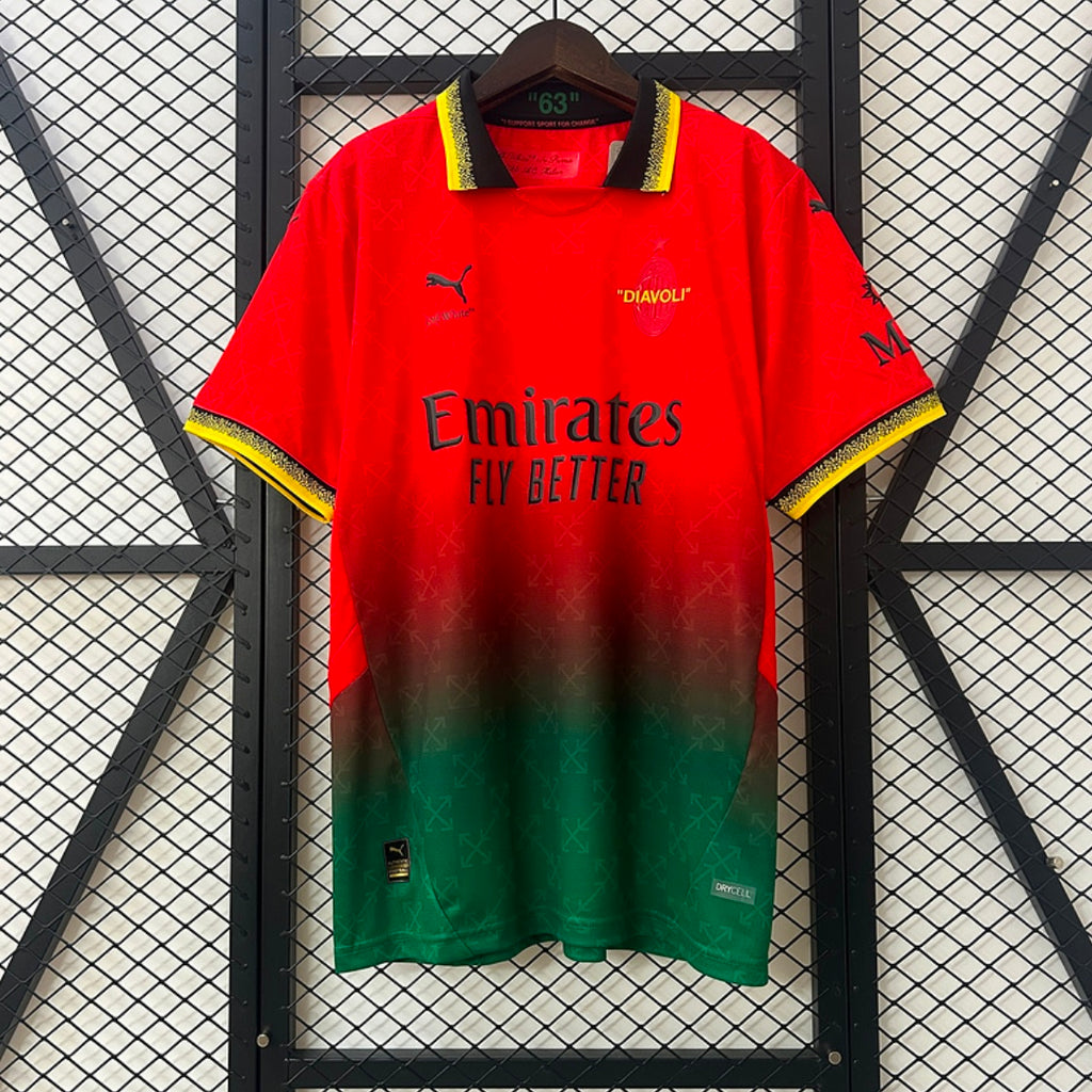 Camiseta AC Milán x Off W