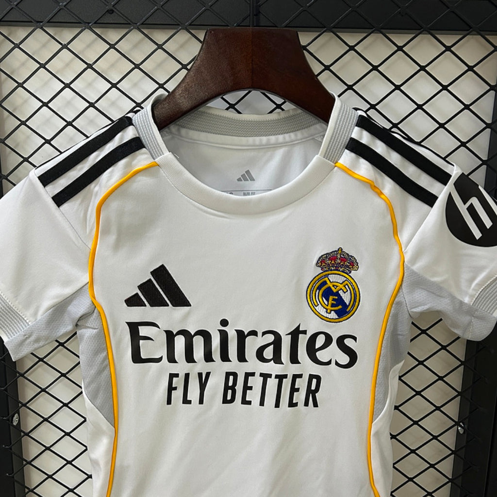 Equipación completa Real Madrid 25/26 Para Niños