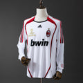 Camiseta AC Milán Retro Visitante 06/07 Manga Larga