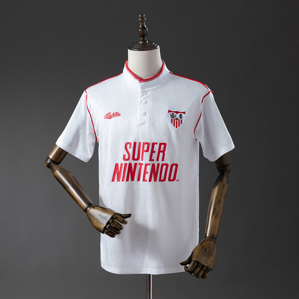 Camiseta Sevilla FC Retro Local 91/92