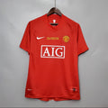 Camiseta Manchester United Retro Local 07/08 Final Champions