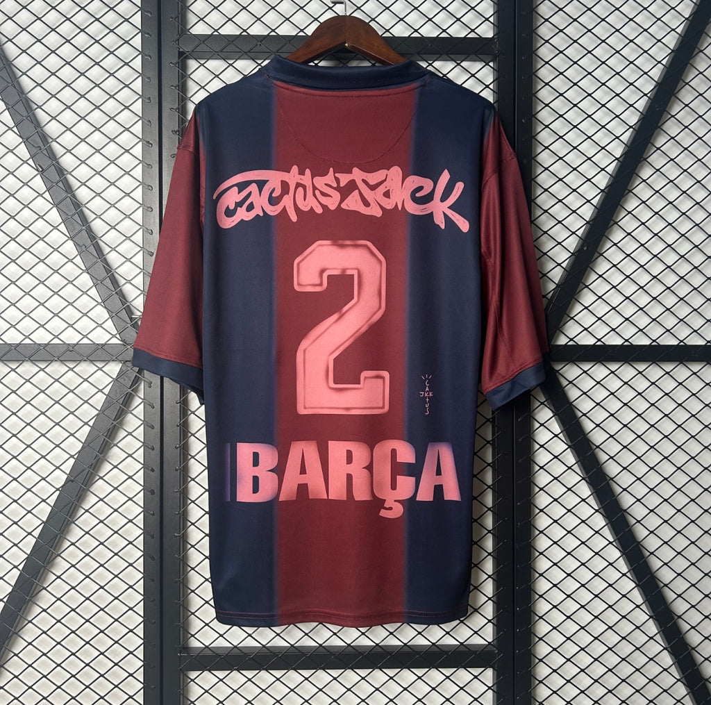 Camiseta FC Barcelona retro x Travis Scott