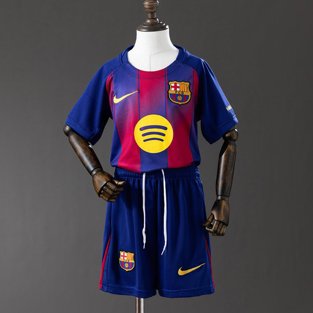Equipación FC Barcelona Local 25/26 Niños