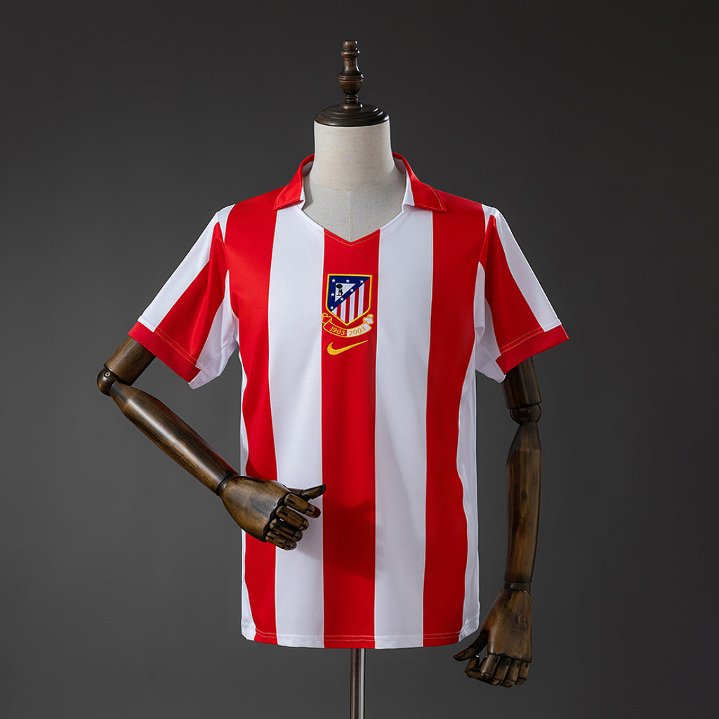 Camiseta Retro Local Atlético de Madrid 03/04