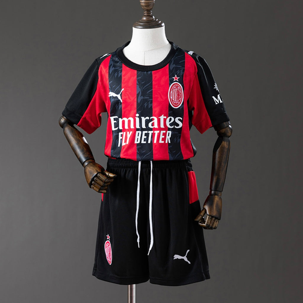 Equipación AC Milán Local 25/26 Niños