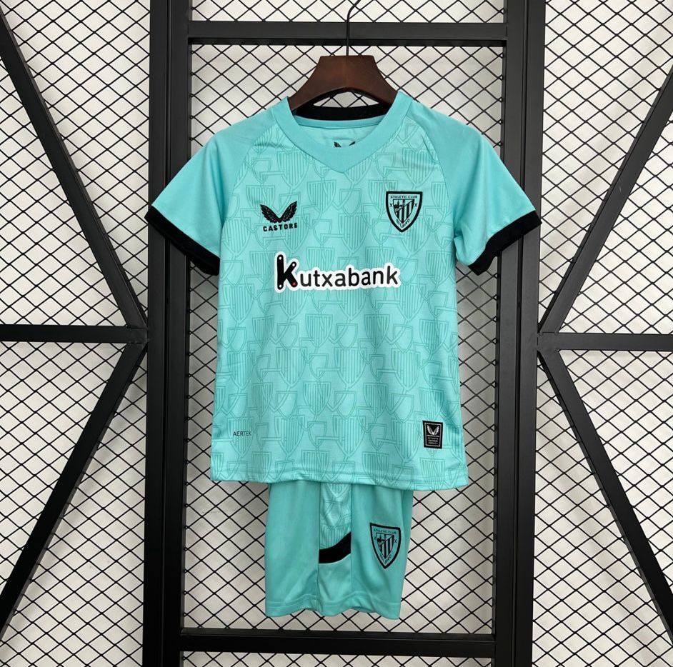 Camiseta y pantalon Alternativa Athletic club Bilbao 25/26 para niños