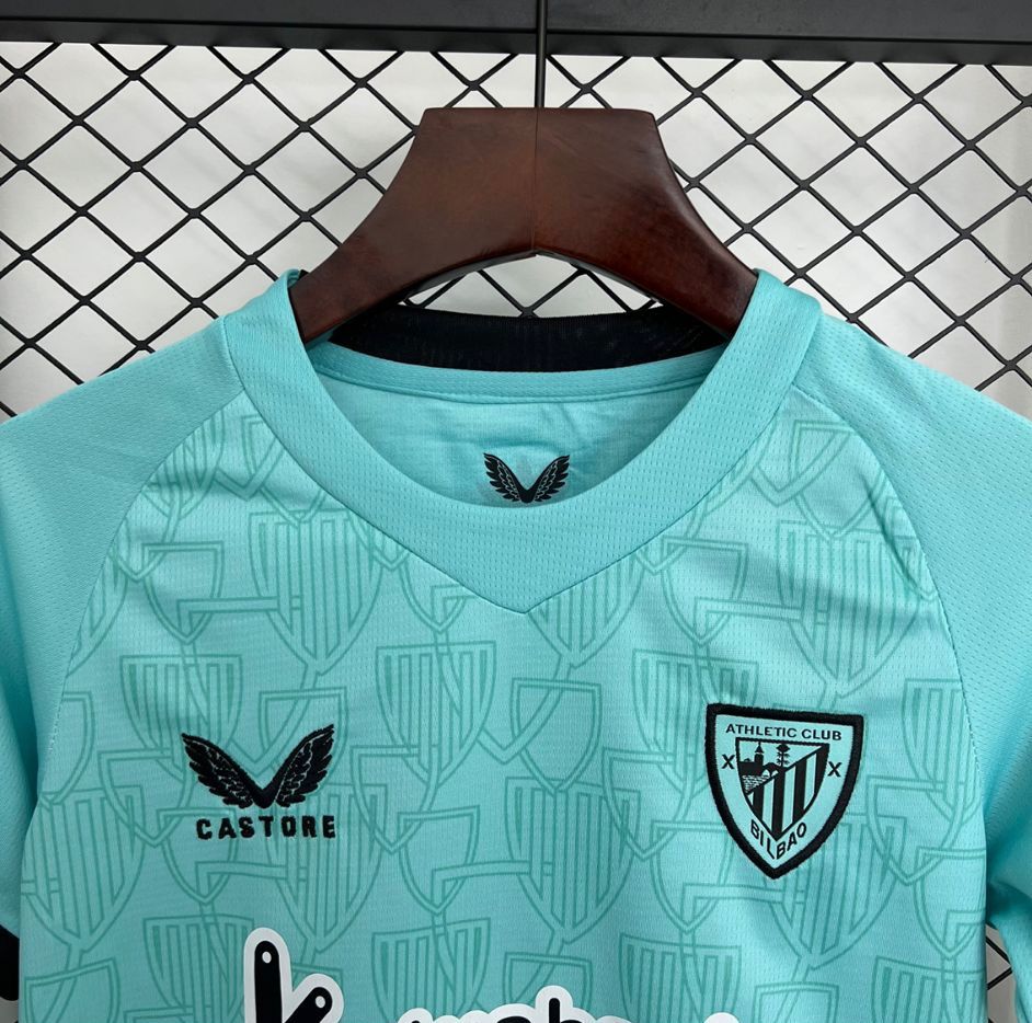 Camiseta y pantalon Alternativa Athletic club Bilbao 25/26 para niños