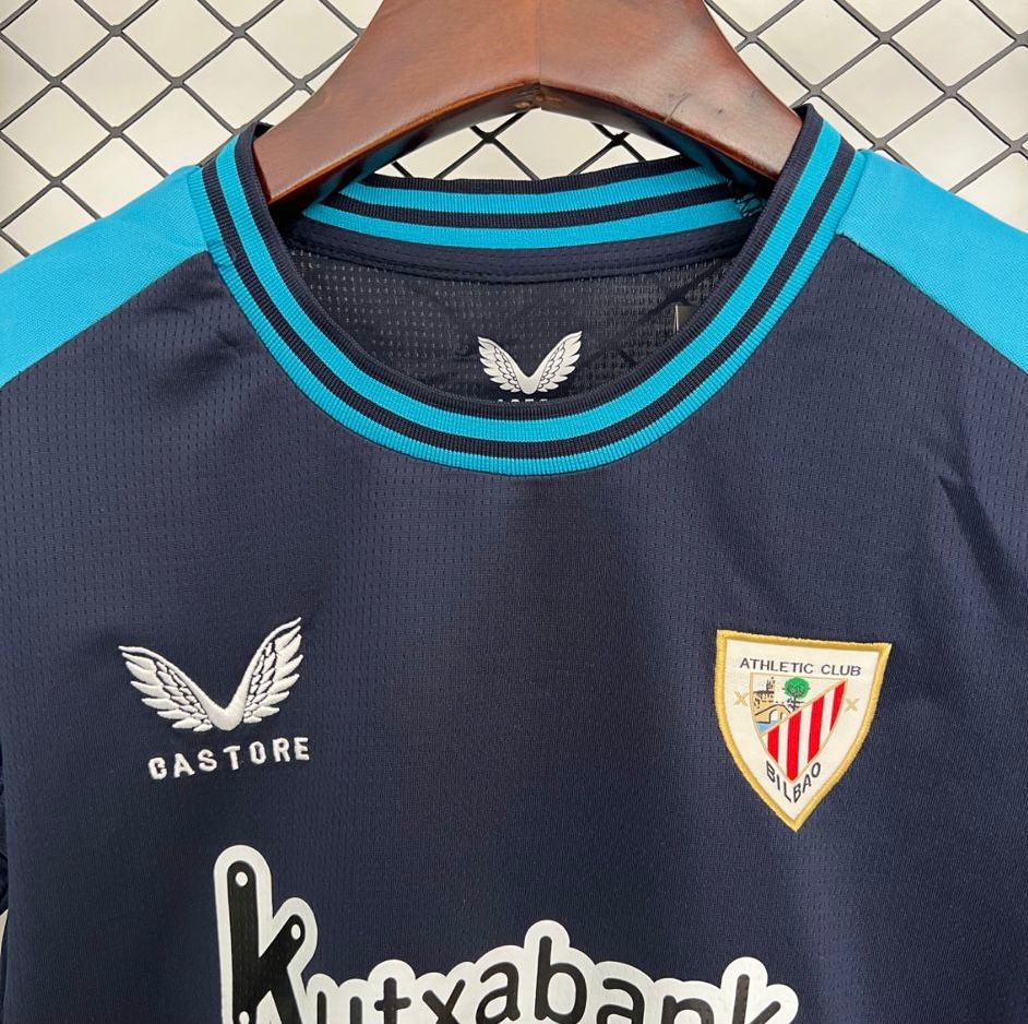 Camiseta y pantalón Visitante Athletic club Bilbao 25/26 para niños