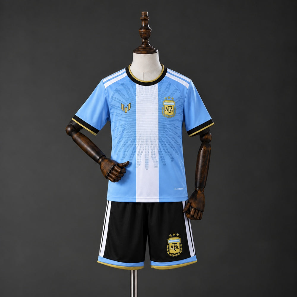 Equipación Argentina 26/27 Edición Messi Azul Niños