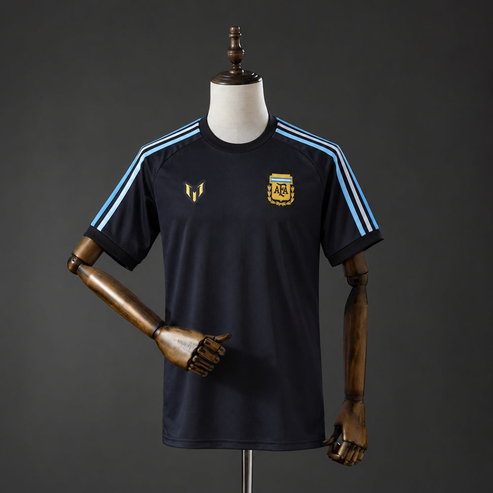Camiseta Casual Argentina 2026 Edición Especial Negra
