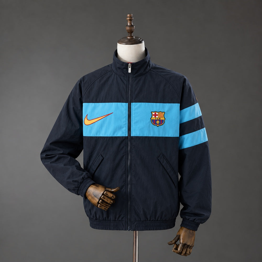 Chaqueta FC Barcelona 26/27 Azul Marino