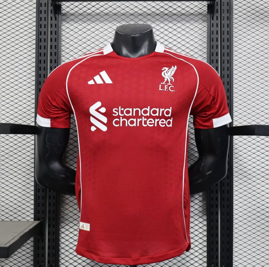 Camiseta Local Liverpool 25/26 Player Versión